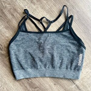 Gymshark Adapt Grey Mark Sports Bra